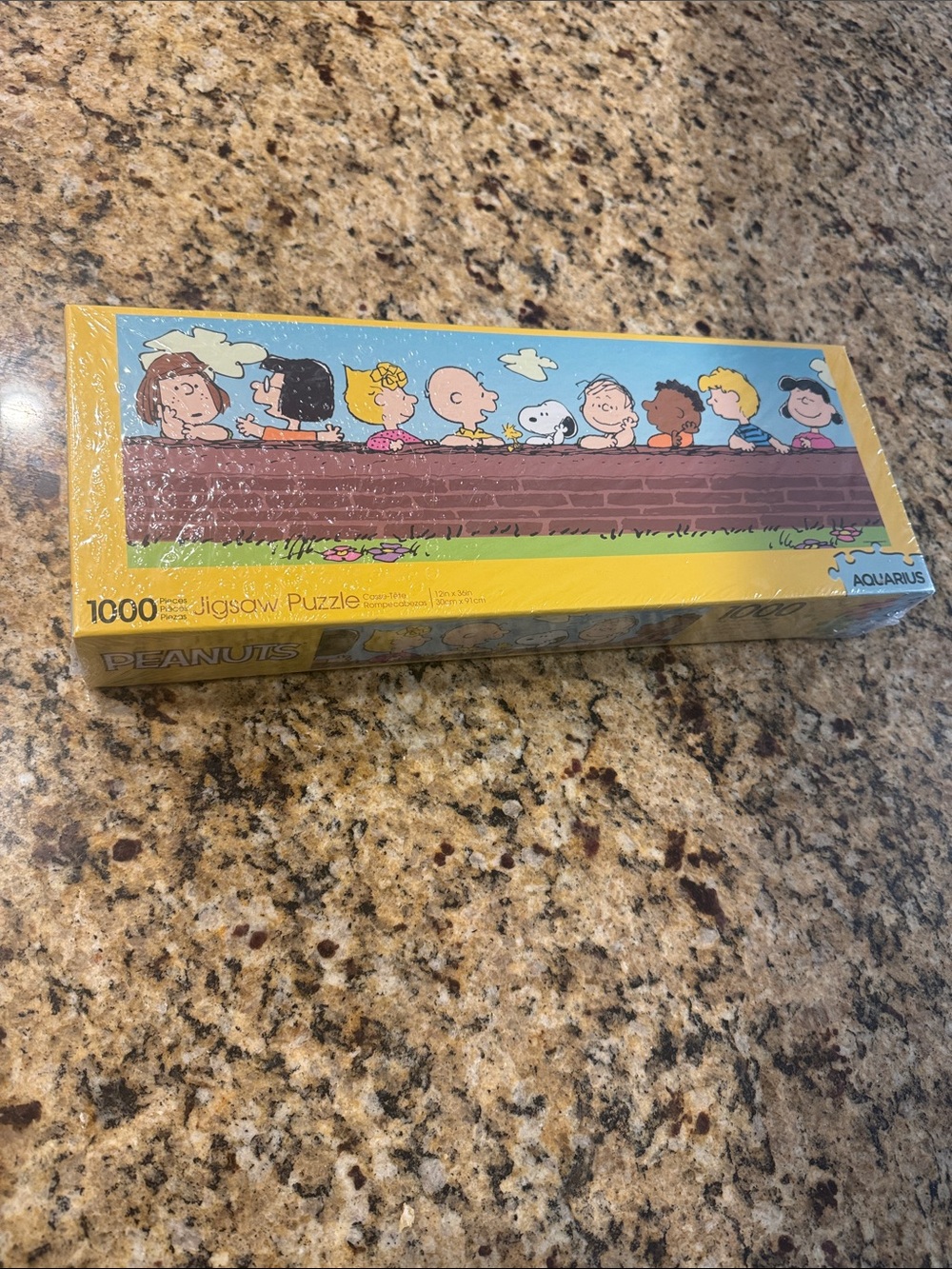 1000-Piece Jigsaw Puzzle — Yellow Box Artwork